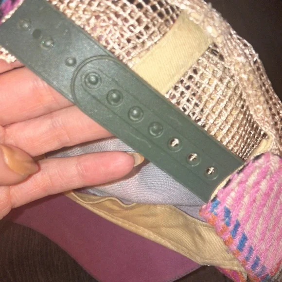 Colorful Diesel pink Patchwork Cap - Picture 4 of 8